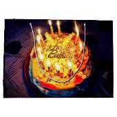 ハッピーバースデー! ラージペーパーバッグ (裏面)