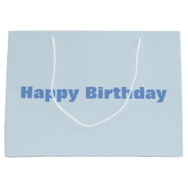 ハッピーバースデー ラージペーパーバッグ