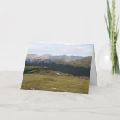 ハッピーバースデー，ロングピーク，コロラド カード (裏面)