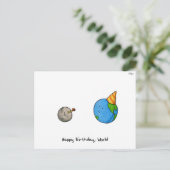 "ハッピーバースデー、世界" – ロシュ・ハサナ シーズンポストカード (スタンド正面)