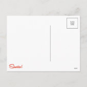 「ハッピーバースデー、世界」(暗) – ロシュ・ハシャナ シーズンポストカード (裏面)