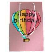 ハッピーバースデー!中抱き枕 ミディアムペーパーバッグ (裏面)