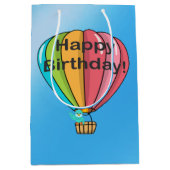 ハッピーバースデー!中抱き枕 ミディアムペーパーバッグ (正面)
