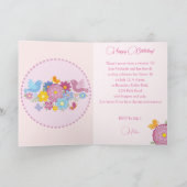 ハッピーバースデー!十六甘い花と鳥 招待状 (内部)