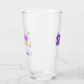 ハッピーバースデー(名前と年齢) タンブラーグラス (左)