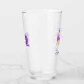 ハッピーバースデー(名前と年齢) タンブラーグラス (右)