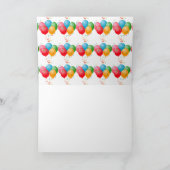 ハッピーバースデー/名前 カード (内部)