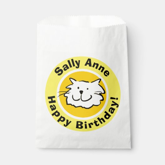 ハッピーバースデー（名前） フェイバーバッグ (正面)