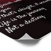 ハッピーバースデー – 太陽ののまわりに別の旅 ポスター (角)