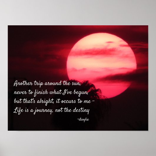 ハッピーバースデー – 太陽のまわりにの別の旅 ポスター (正面)