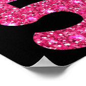 ハッピーバースデー、女の子5パーティー5歳Bday ポスター (角)