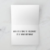 ハッピーバースデー**姉妹**とパートナーが犯罪に関与 カード (内部)