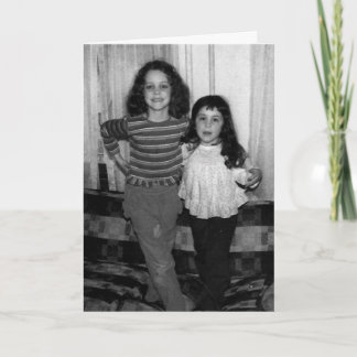 ハッピーバースデー-姉妹 シーズンカード