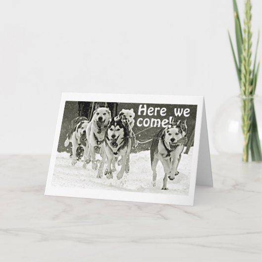 ハッピーバースデー**姉妹**我々の方へ！! カード (正面)