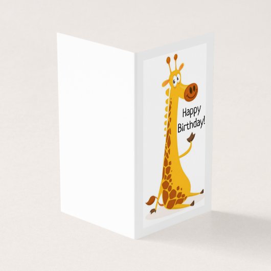 ハッピーバースデー – 子供のカード (外部)