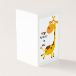 ハッピーバースデー – 子供のカード