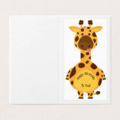 ハッピーバースデー – 子供のカード (外部フラット)