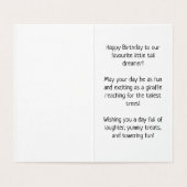 ハッピーバースデー – 子供のカード (内部フラット)