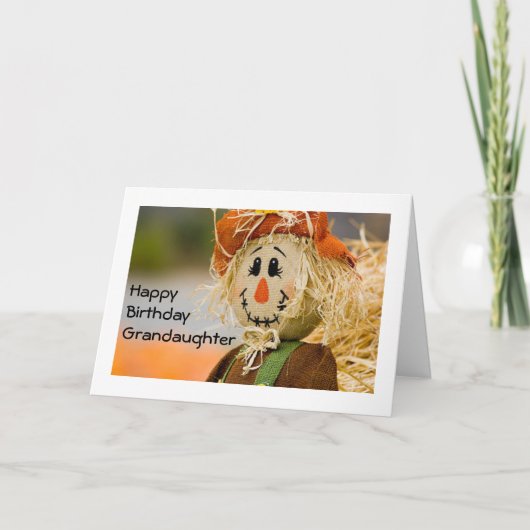 ハッピーバースデー***孫娘*** カード (正面)