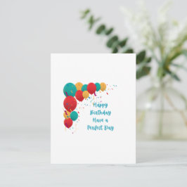 ハッピーバースデー、完璧な日を過ごす シーズンカード