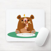 ハッピーバースデー、少しくま!! マウスパッド (マウス)