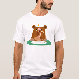 ハッピーバースデー、少しくま!! Tシャツ