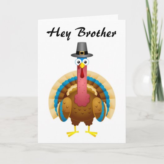 ハッピーバースデー**弟** カード (正面)