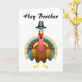 ハッピーバースデー**弟** カード (黄色い花)