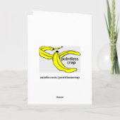 ハッピーバースデー – 待って何? カード (裏面)