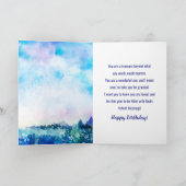 ハッピーバースデー、息子、あなたはいつも私たちのハート シーズンカード (内部)