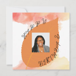 ハッピーバースデー 招待状