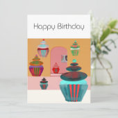 ハッピーバースデー 招待状 (スタンド正面)