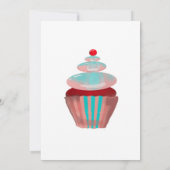 ハッピーバースデー 招待状 (裏面)