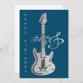 ハッピーバースデー 招待状 (正面/裏面)