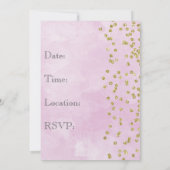 ハッピーバースデー 招待状 (裏面)