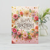 ハッピーバースデー 招待状 (スタンド正面)