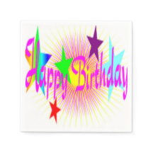 "ハッピーバースデー"星