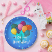 ハッピーバースデー...時祝間だ! ペーパープレート (パーティー)