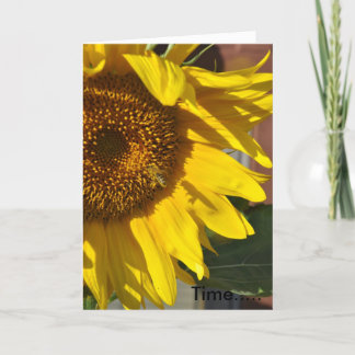 ハッピーバースデー........時間…........ カード