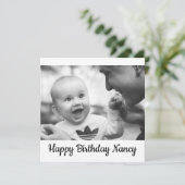 ハッピーバースデー 案内状 (スタンド正面)