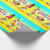 ハッピーバースデー 森の仲間たち ラッピングペーパー (角)