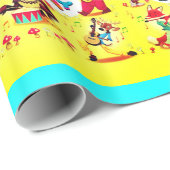 ハッピーバースデー 森の仲間たち ラッピングペーパー (ロールコーナー)