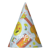 ハッピーバースデー。楽器. パーティーハット (左)