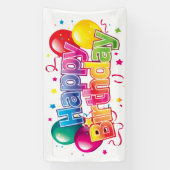 ハッピーバースデー 横断幕 (縦)