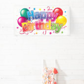 ハッピーバースデー 横断幕 (インサイチュ)