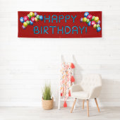 ハッピーバースデー 横断幕 (インサイチュ)