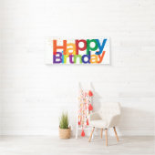 ハッピーバースデー 横断幕 (インサイチュ)