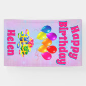 ハッピーバースデー 横断幕 (横)