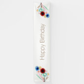 ハッピーバースデー 横断幕 (縦)