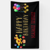 ハッピーバースデー 横断幕 (縦)